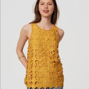 Ann Taylor LOFT Sunny Lace Top NWT